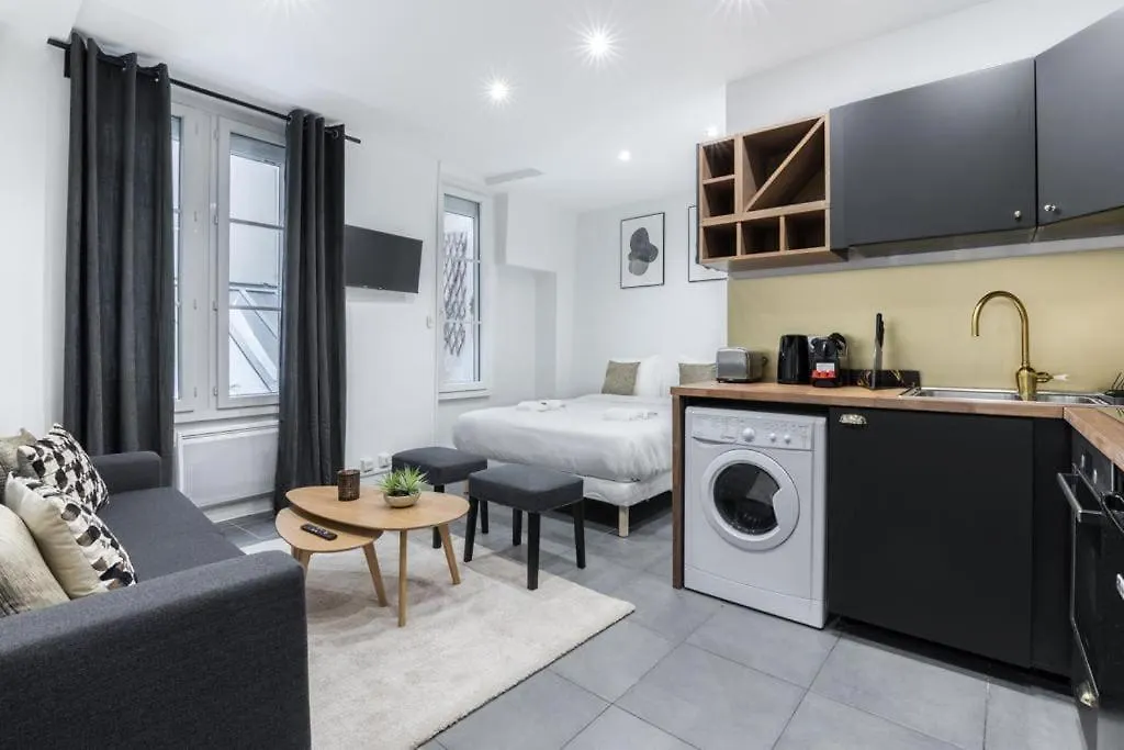 פריז Nazareth/Sentier I : Appartement Charmant 1Br/4P 0*,
